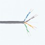 Cablu UTP CAT5e PNI U05 cu 4 perechi pentru internet 1 Gigabit si sisteme de supraveghere Rola 305m