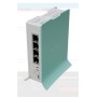 Mikrotik L41G-2AXD HAP AX LITE Gigabit wireless router, Procesor: IPQ-5010, 800 MHz Dual core, Router OS 4, 256MB RAM, storage: 