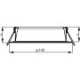 Spot LED incastrat Philips Meson, 12.5W, 900 lm, lumina calda (3000K), IP20, 14cm, Alb