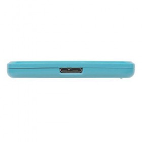 HDD extern ADATA, 1TB, HC300 ECO, 2.5", USB 3.2, plastic si silicon, rezistent la socuri, albastru