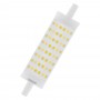 Bec LED Osram DIM LINE, R7s, 16W (125W), 2000 lm, lumina calda (2700K), dimabila, 118mm, Ø29mm