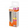 Bec LED Osram DIM LINE, R7s, 16W (125W), 2000 lm, lumina calda (2700K), dimabila, 118mm, Ø29mm