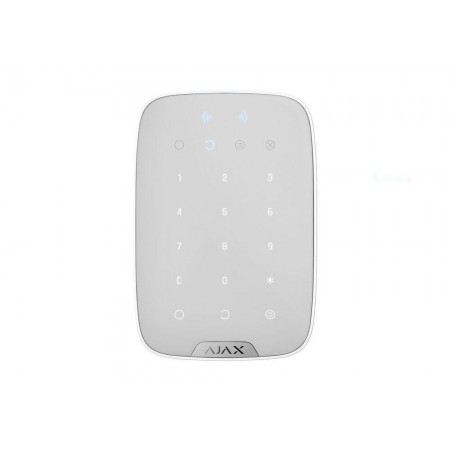 Tastatura wireless, alb - AJAX Armarea / dezarmarea sistemului, setare facila prin aplicatia Android / iOS Indicatii armare / de