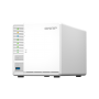 NAS QNAP 262 3-Bay, CPU Intel Celeron N5105/N5095 4-core/4-thread Processor, RAM 8 GB (onboard, not expandable), HDD 3.5" SATA 6