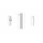 Contact magnetic DoorProtect, wireless, alb - AJAX Interspatiu: max. 2 cm cu magnetul mare, max. 1cm cu magnetul mic Timp alarma