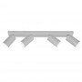 Spot Cvadruplu Vivalux LINIAR WHITE LUX, 4xGU10, max. 4x35W, IP20 ,500x55x120mm, Alb, becuri neincluse