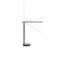 Lampa de birou WiFi Tellur Smart, 12W, lumina alba, calda, Qi 10W, USB 10W, reglabila, negru
