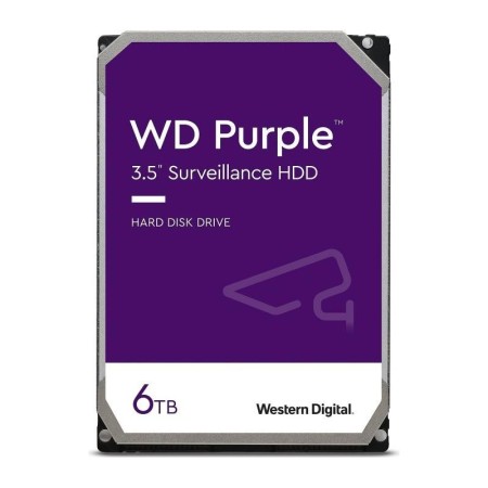 HDD Video Surveillance WD Purple 6TB CMR, 3.5'', 256MB, SATA, TBW: 180