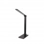 Lampa LED 2R Modern, 7W, 230 lm, lumina alba (3000-4000-6000K), dimabil, Touch control, brat pliabil, 37x27cm, Negru