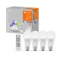 Pachet 4 Becuri LED RGB inteligente Ledvance SMART+ WiFi Classic Multicolour A, E27, 9W (60W), 806 lm, lumina alba si color (270