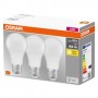 3 Becuri LED Osram Base Classic A, E27, 8.5W (60W), 806 lm, lumina calda (2700K)