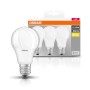 3 Becuri LED Osram Base Classic A, E27, 8.5W (60W), 806 lm, luminac...