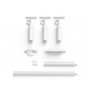 Spot LED RGB Philips Hue Perifo, kit de baza, 3 spoturi, Bluetooth, control vocal, 24V, lumina alba si color (2000-6500K), IP20,