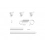 Spot LED RGB Philips Hue Perifo, kit de baza, 3 spoturi, Bluetooth, control vocal, 24V, lumina alba si color (2000-6500K), IP20,