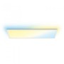 Panou LED WiZ Panel RT, Wi-Fi, control vocal, 36W, 3400 lm, lumina alba (2700-6500K), IP20, 120x30cm, Alb