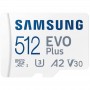 Card de Memorie MicroSDXC Samsung  EVO Plus UHS-I U3 Clasa 10 512GB + Adaptor