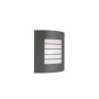 Aplica pentru exterior Philips Oslo, 1xE27, max 60W, IP44, 95x235x260mm, Antracit