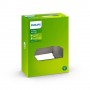 Aplica pentru exterior Philips Border, 1xE27, max 42W, IP44, 148x268x93mm, Antracit