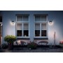 Aplica pentru exterior Philips Serres, 1xE27, max 42W, IP44, 133x182x170mm, Negru