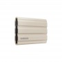 SSD extern Samsung T5, 2.5", 2TB, beige, USB 3.2