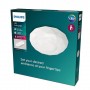 Plafoniera LED Philips Toba CL505, 23W, 2800 lm, lumina alba (2700-6500K), IP20, 36.8cm, Alb, Diamant, Telecomanda inclusa