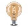 Bec LED inteligent vintage (decorativ) Philips Filament Globe Clear G95, Wi-Fi, Bluetooth, E27, 7W (60W), 806 lm, lumina alba (2