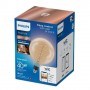 Bec LED inteligent vintage (decorativ) Philips Filament Globe Clear G200, Wi-Fi, Bluetooth, E27, 6.7W (40W), 470 lm, lumina alba