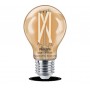 Bec LED inteligent vintage (decorativ) Philips Filament Bulb Clear A60, Wi-Fi, Bluetooth, E27, 7W (60W), 806 lm, lumina alba (27