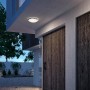 Plafoniera LED pentru exterior Philips Doris, 6W, 640 lm, lumina neutra (4000K), IP54, 22 cm, Nichel