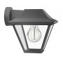 Aplica tip felinar pentru exterior Philips Alpenglow, 1xE27, max 60W, IP44, 200x174x179mm, Antracit