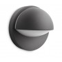 Aplica pentru exterior Philips June, 1xE27, max 42W, IP44, 135x195mm, Antracit