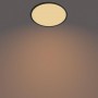 Plafoniera LED Philips Superslim CL550, 3 trepte de intensitate, 18W, 1500 lm, lumina calda (2700K), IP44, 30cm, Negru
