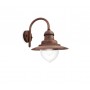Aplica tip felinar pentru exterior Philips Raindrop, 1xE27, max 60W, IP44, 381x300x428mm, Bronz
