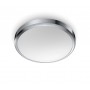 Plafoniera LED Philips Doris CL257, 17W, 1700 lm, lumina neutra (4000K), IP44, 31.3cm, Crom