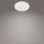Plafoniera LED Philips Superslim CL550, 3 trepte de intensitate, 18W, 1700 lm, lumina neutra (4000K), IP20, 30cm, Alb