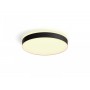 Plafoniera LED Philips Hue Enrave, Bluetooth, 48W, 4750 lm, lumina alba (2200-6500K), IP20, 55.1cm, Negru, Intrerupator cu varia