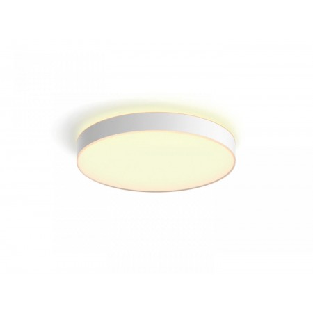 Plafoniera LED Philips Hue Enrave, Bluetooth, 48W, 4750 lm, lumina alba (2200-6500K), IP20, 55.1cm, Alb, Intrerupator cu variato