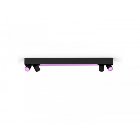 Plafoniera LED RGB Philips Hue Centris, Bluetooth, cu 4xGU10, 4x5.7W + LED 40W, 4200 lm, lumina alba si color (2000-6500K), IP20