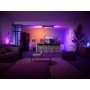 Plafoniera LED RGB Philips Hue Centris, Bluetooth, cu 4xGU10, 4x5.7W + LED 40W, 4200 lm, lumina alba si color (2000-6500K), IP20