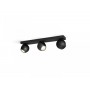 Spot LED Triplu Philips Hue Buckram, Bluetooth, 3xGU10, 3x5W, 1050 lm, lumina alba (2200-6500K), IP20, Metal, Negru, Intrerupato