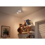 Spot LED Dublu Philips Hue Buckram, Bluetooth, 2xGU10, 2x5W, 700 lm, lumina alba (2200-6500K), IP20, 25.2x8.2cm, Metal, Alb, Int