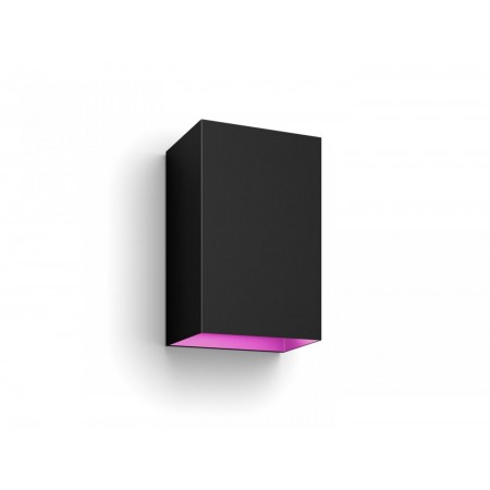 Aplica LED RGB pentru exterior Philips Hue Resonate UP&DOWN, 2x8W (98W), 1200 lm, lumina alba si color (2000-6500K), IP44, 93x12