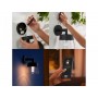 Aplica tip felinar LED RGB pentru exterior Philips Hue Attract, 8W (49W), 600 lm, lumina alba si color (2000-6500K), IP44, 182x2