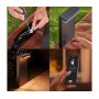 Stalp LED RGB pentru exterior Philips Hue Nyro, 13.5W (42W), 1000 lm, lumina alba si color (2000-6500K), IP44, 99x255x400mm, Neg