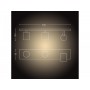 Spot LED Triplu Philips Hue Runner, Bluetooth, 3xGU10, 3x5.5W, 1050 lm, lumina alba (2200-6500K), IP20, 48 cm, Metal, Negru, Int