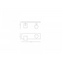 Spot LED Dublu Philips Hue Runner, Bluetooth, 2xGU10, 2x5.5W, 700 lm, lumina alba (2200-6500K), IP20, 30cm, Metal, Negru, Intrer