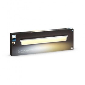 Panou LED Philips Hue Aurelle REC, Bluetooth, 39W, 3750 lm, lumina alba (2200-6500K), IP20, 4.6x30x120cm, Aluminiu, Alb, Intreru