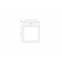 Panou LED Philips Hue Aurelle SQ, Bluetooth, 39W, 3750 lm, lumina alba (2200-6500K), IP20, 60cm, Aluminiu, Alb, Intrerupator cu 