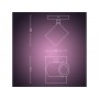 Spot LED RGB Philips Hue Argenta, Bluetooth, GU10, 5.7W, 350 lm, lumina alba si color (2000-6500K), IP20, Metal, Alb