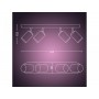 Spot LED RGB Cvadruplu Philips Hue Fugato, Bluetooth, 4xGU10, 4x5.7W, 1400 lm, lumina alba si color (2000-6500K), IP20, Metal, N